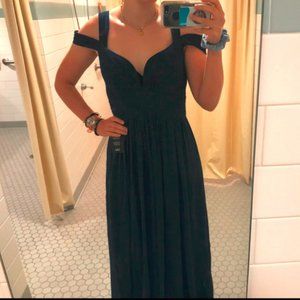 Navy Blue Lulus Formal Prom or Evening Gown
